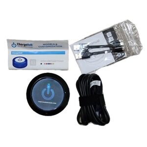 ChargeHub X3 3-Port USB SuperCharger Round NWOB